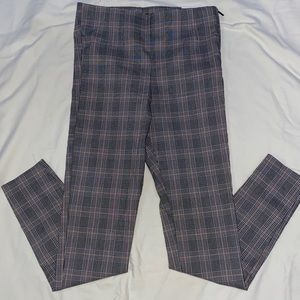 ZARA PLAID HIGH RISE LEGGING NWT!!!!